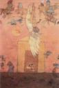 El ángel caído, Acrílico sobre lienzo 146×89 cm